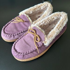 Western Chief Lavender Moccasin Slippers